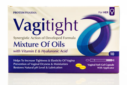 Vagitight Vaginal Suppository 10 Pieces