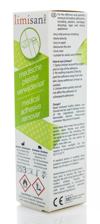 Limisan Pro Medical Adhesive Remover Spray 50 Ml