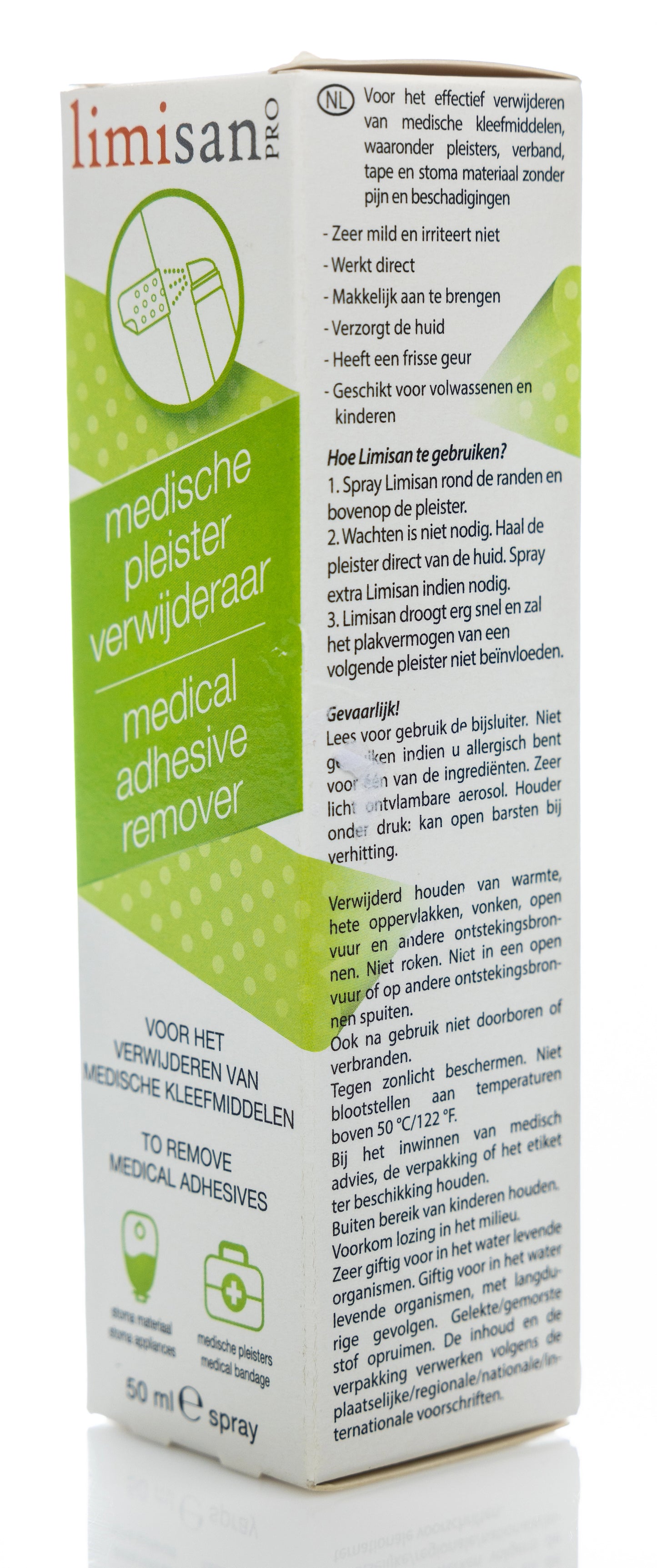 Limisan Pro Medical Adhesive Remover Spray 50 Ml