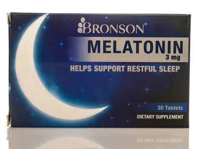 Bronson Melatonin 3mg 30 Tablet