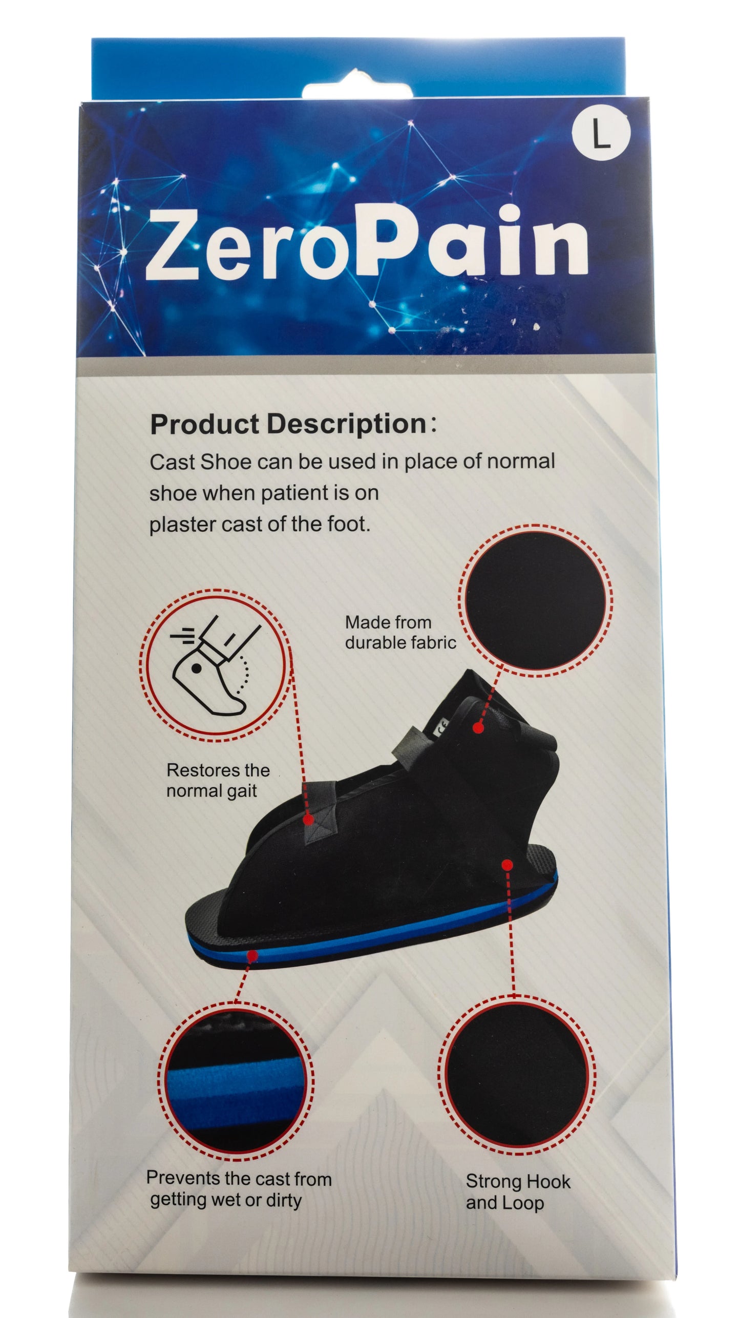 Zero Pain Cast Shoe [Large]