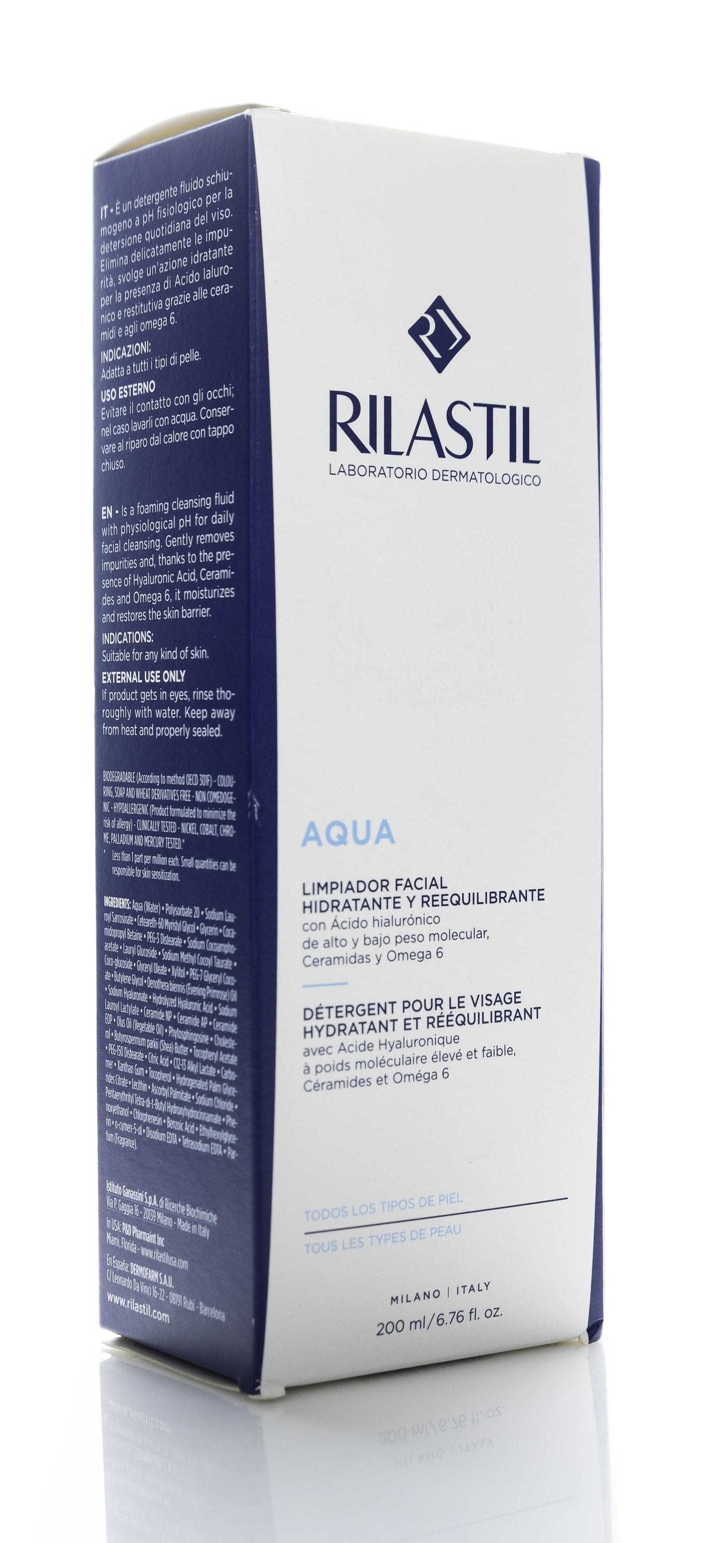 Rilastil Aqua Face Cleanser 200 Ml
