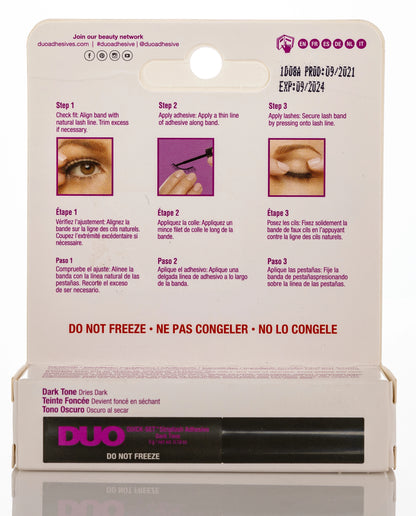 Duo Quick-Set Striplash Adhesive [Dark Tone] 5 Gm