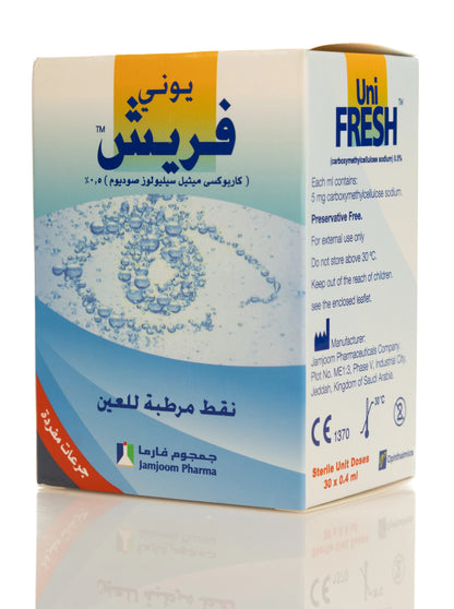 Unifresh Lubricant Eye Drops Ud 0.4Ml 30 pieces