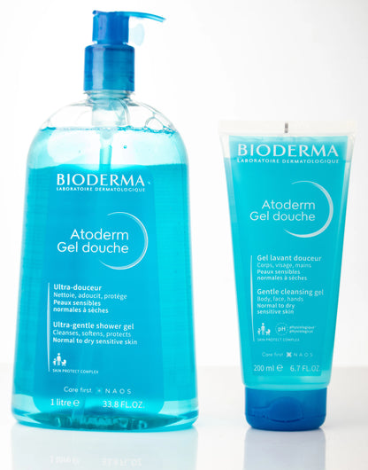 Bioderma Atoderm Gel Douche 1 Liter + 200 Ml Offer Pack