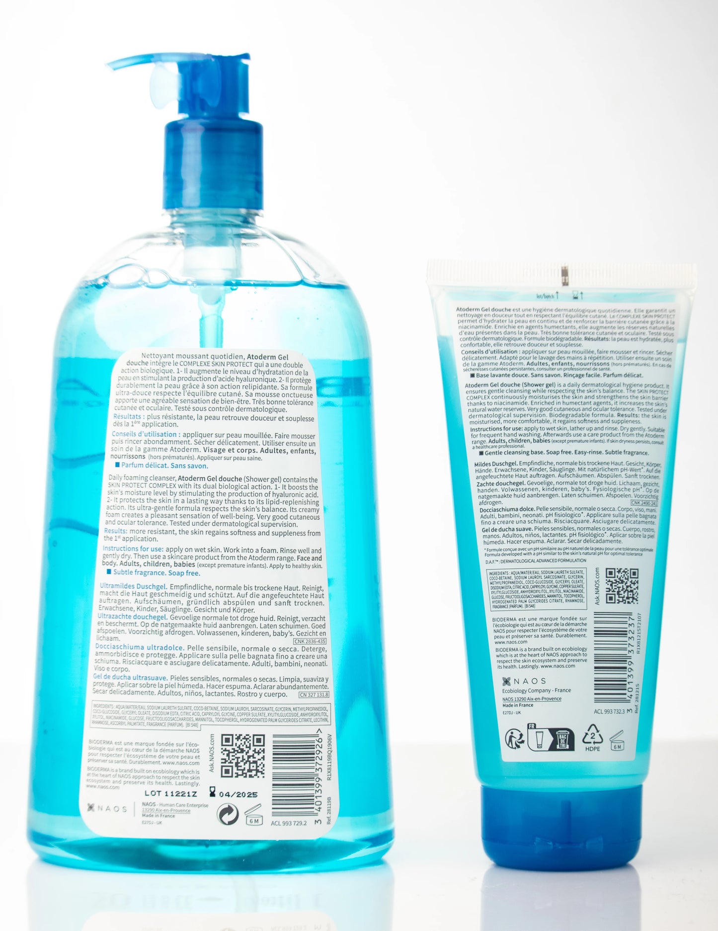 Bioderma Atoderm Gel Douche 1 Liter + 200 Ml Offer Pack