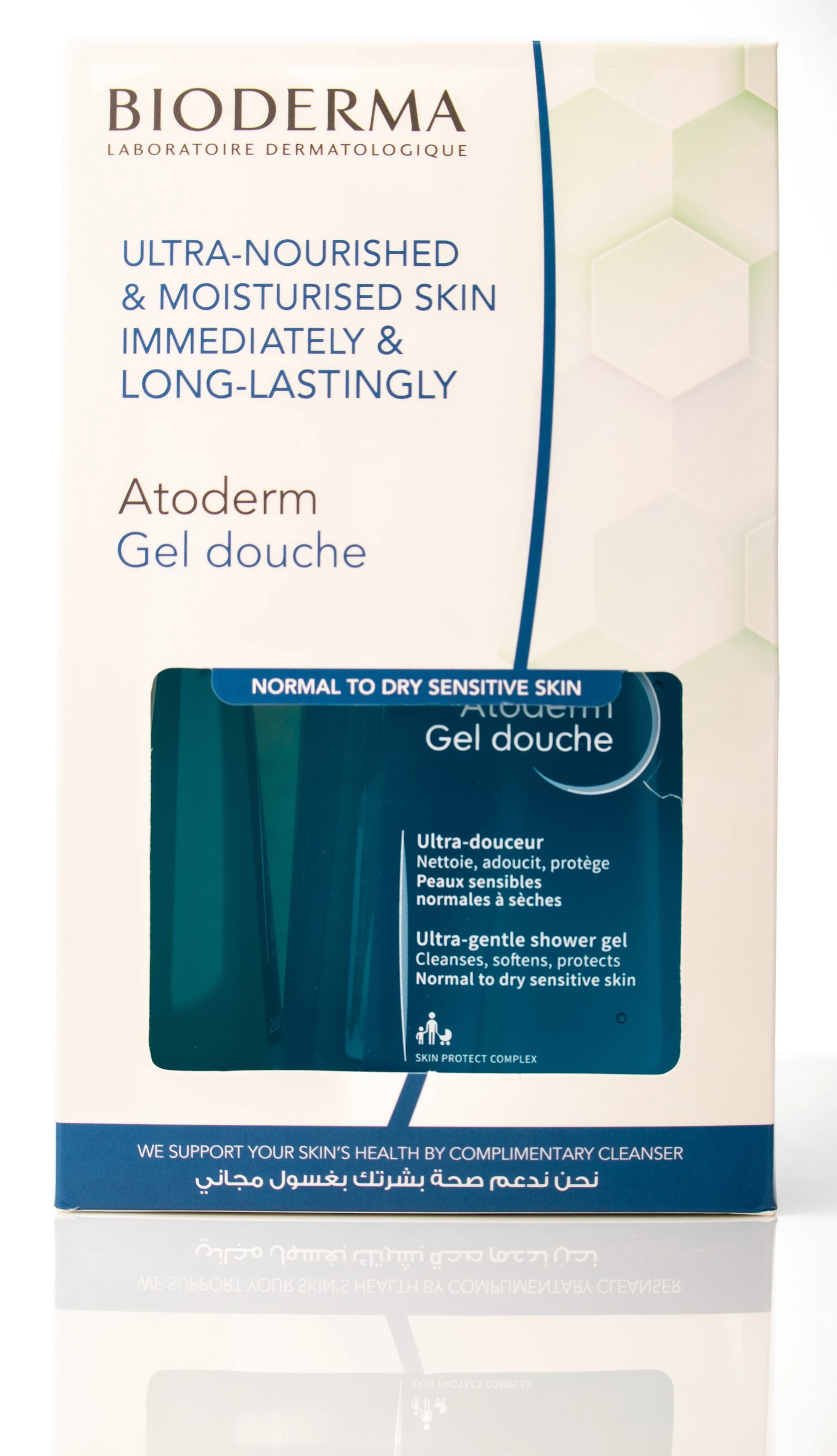 Bioderma Atoderm Gel Douche 1 Liter + 200 Ml Offer Pack