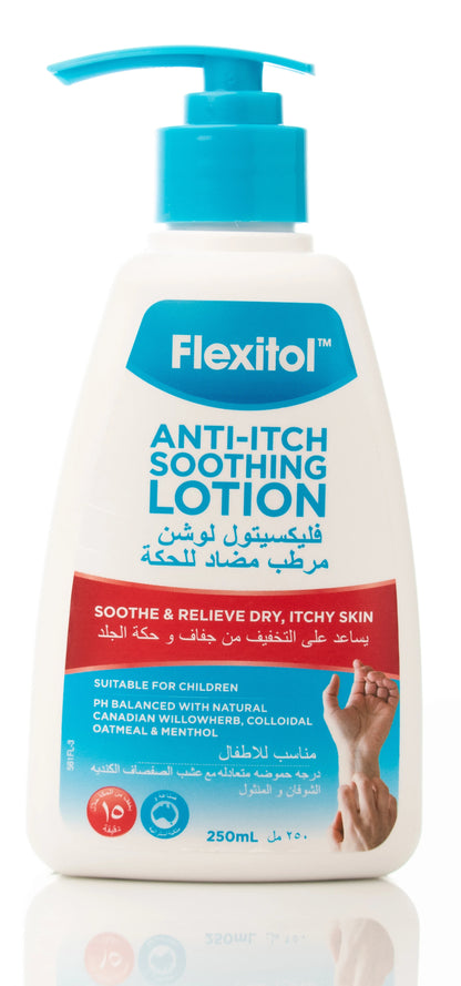 Flexitol Anti-Itch Soothing Lotion 250 Ml