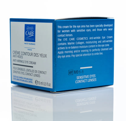 Eye Care Cosmetics Anti-Wrinkle Eye Cream 15 Ml