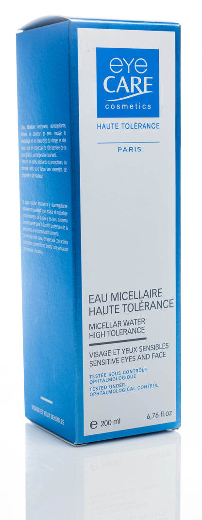 Eye Care Cosmetics Micellar Water High Tolerance 200 Ml