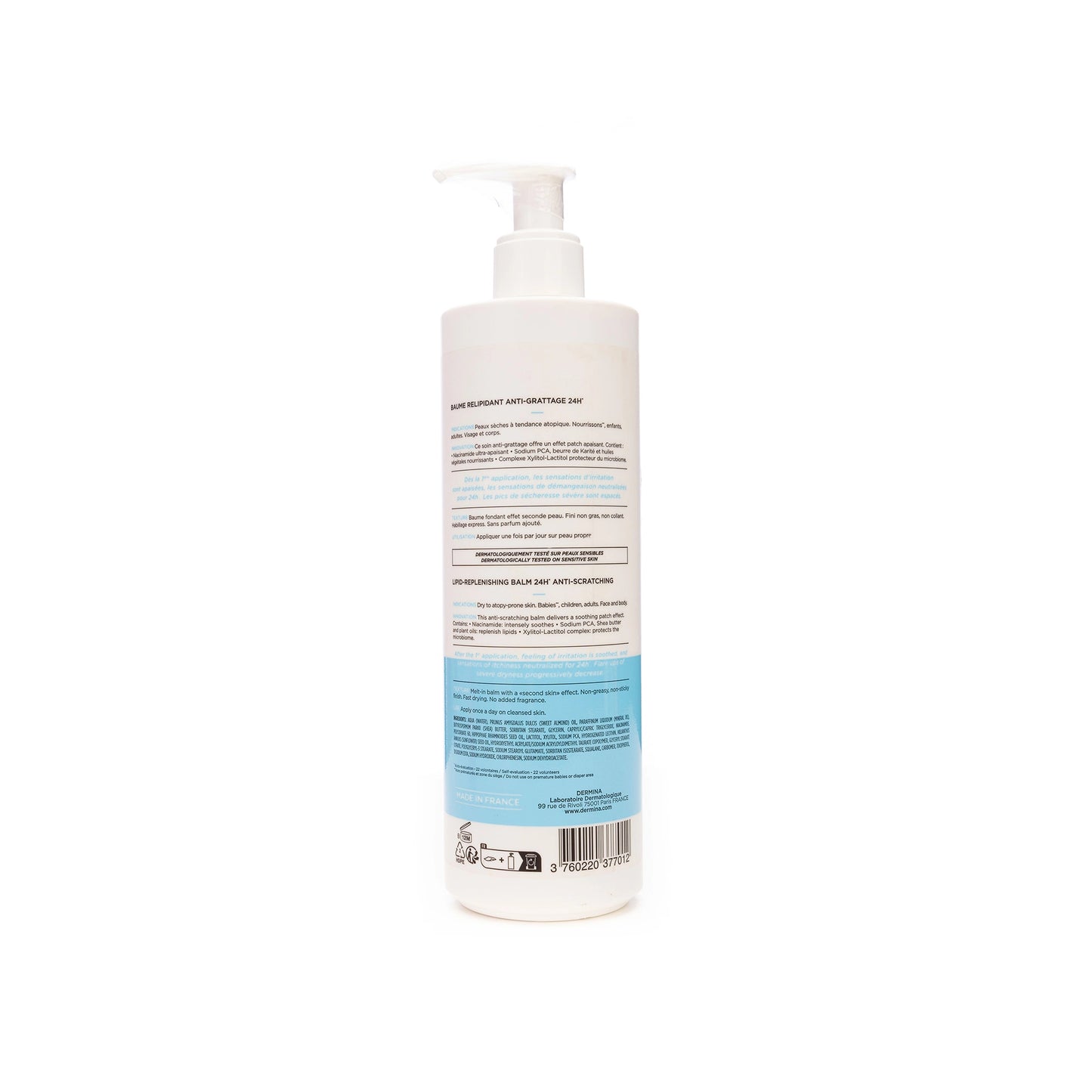 Dermina Atolina Intense Lipid-Replenishing Balm 24H Anti-Scratching 400 Ml