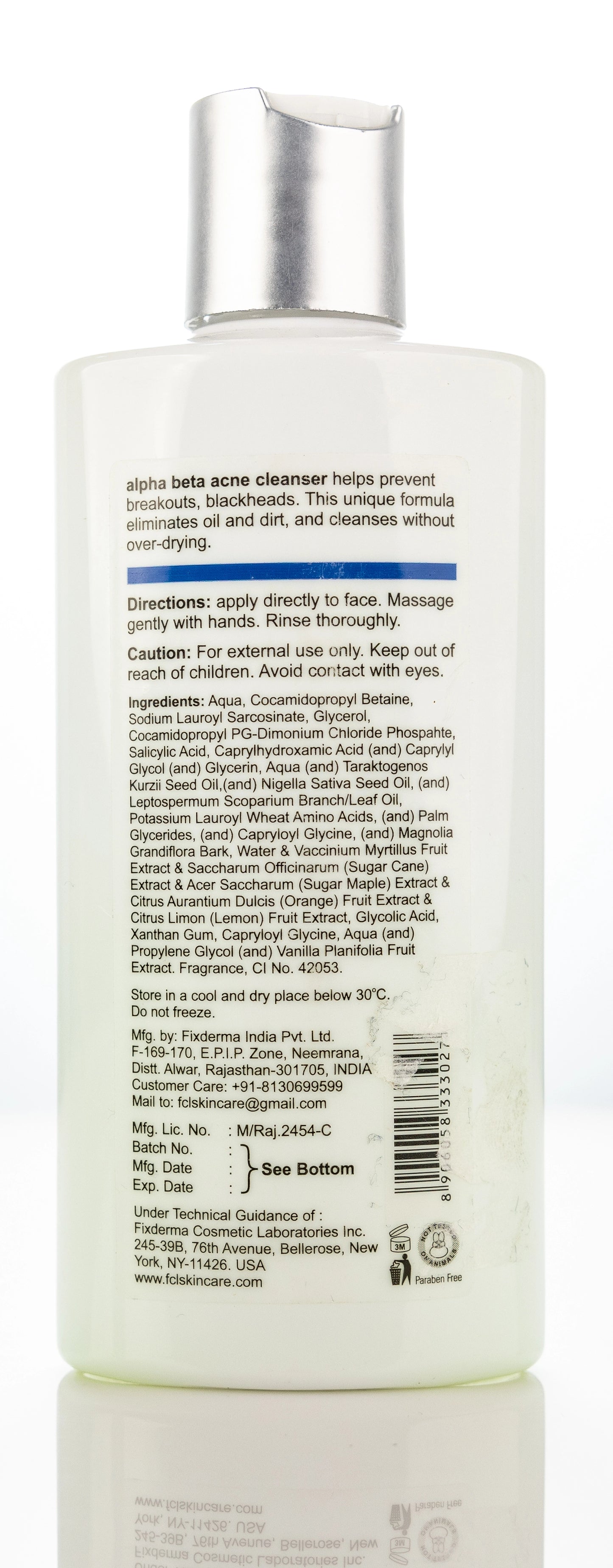 Fcl Alpha Beta Acne Cleanser 200Ml