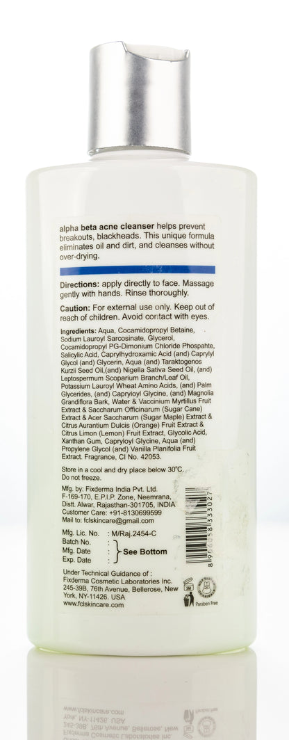 Fcl Alpha Beta Acne Cleanser 200Ml