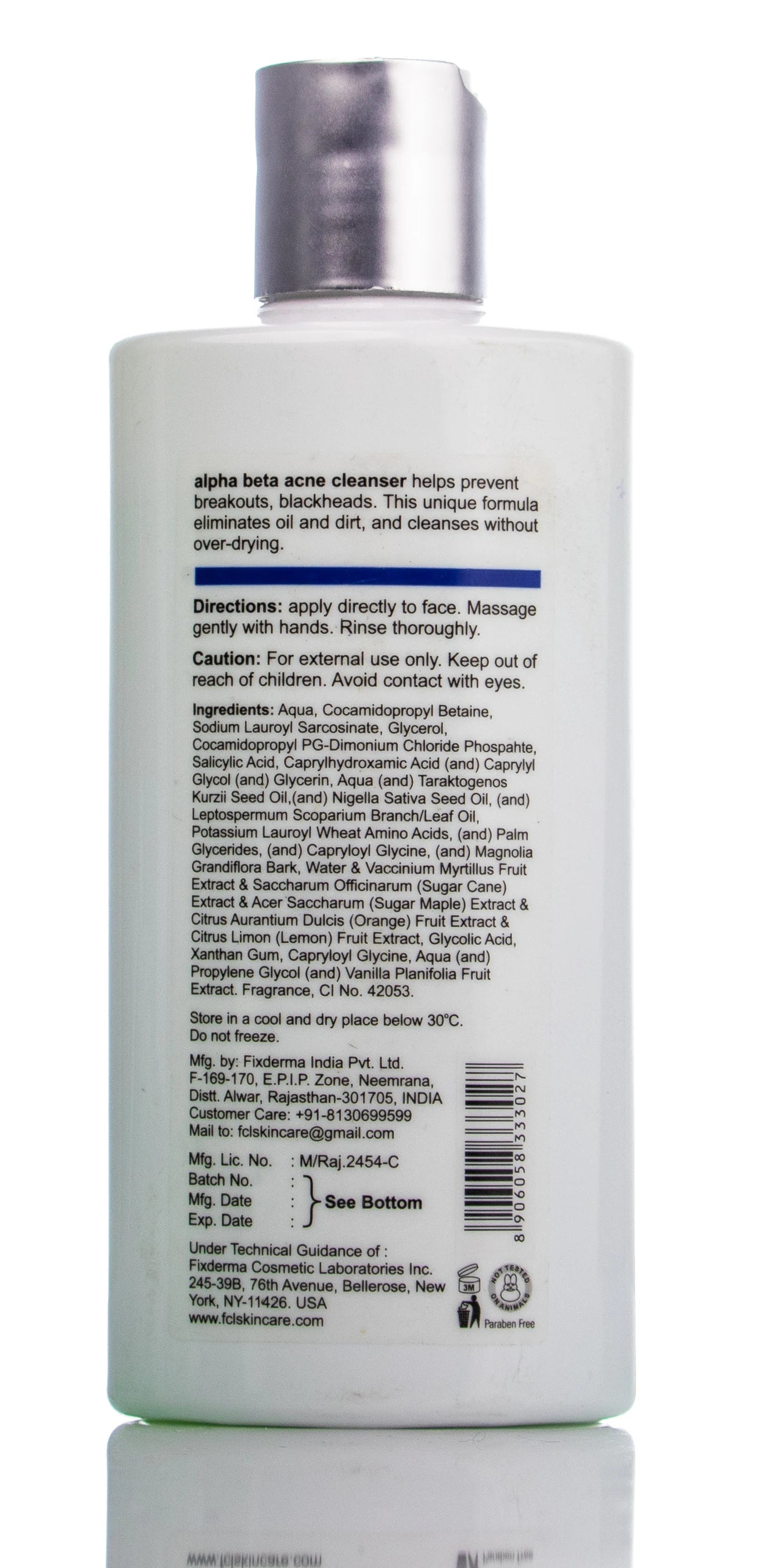 Fcl Alpha Beta Acne Cleanser 200Ml
