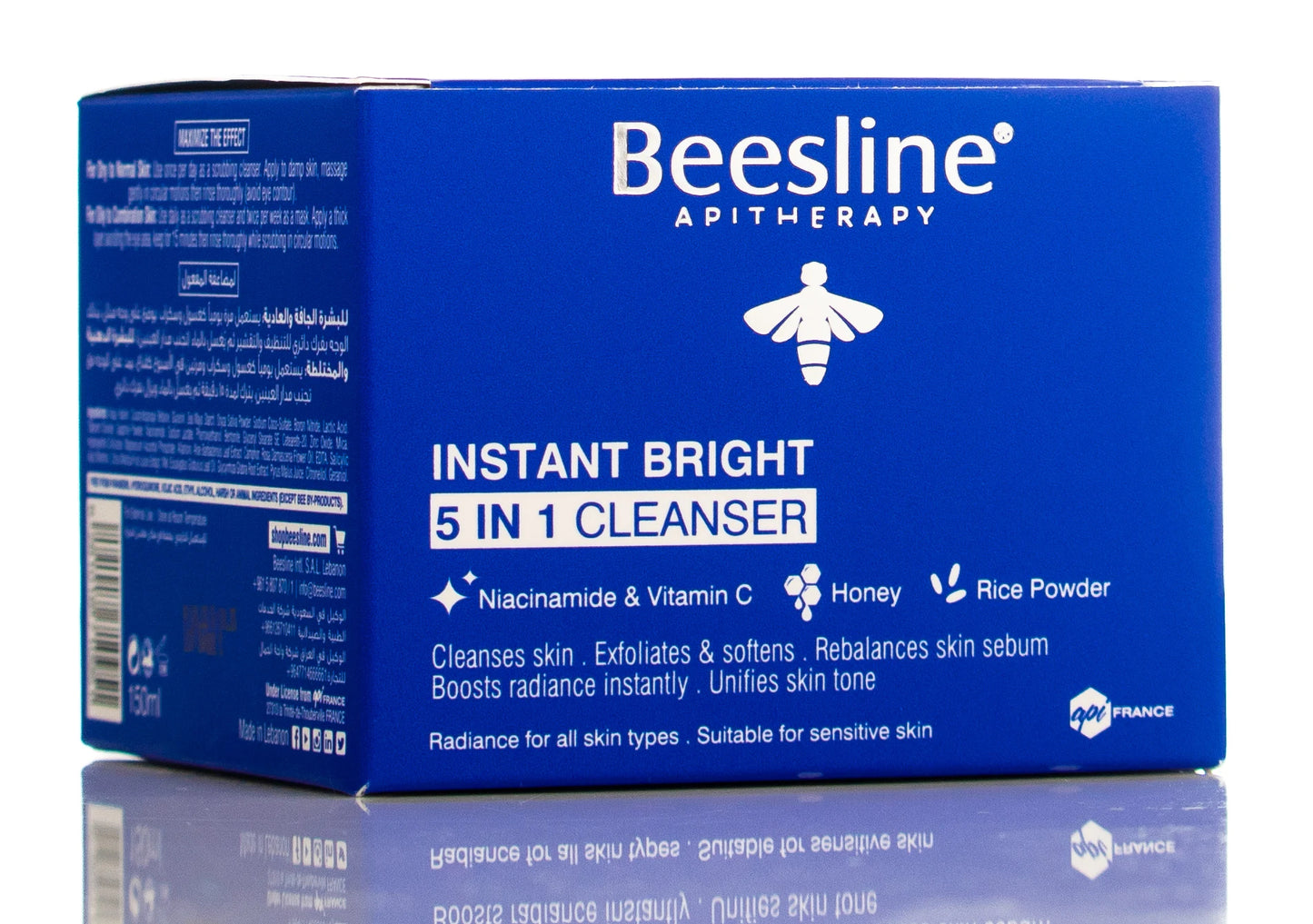Beesline Instant Bright 5In1 Cleanser 150 Ml