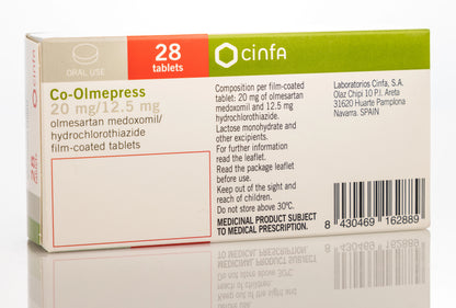 Co-Olmepress 20/12.5Mg 28 Tablets