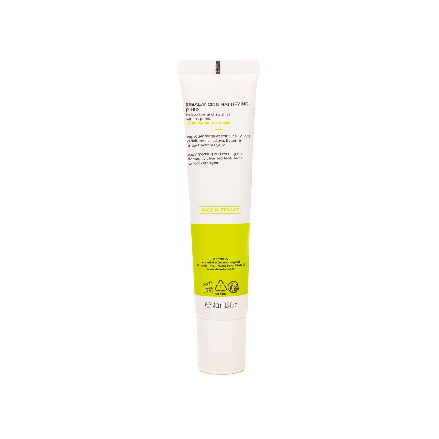 Dermina Normalina Rebalancing Mattifying Fluid 40 Ml