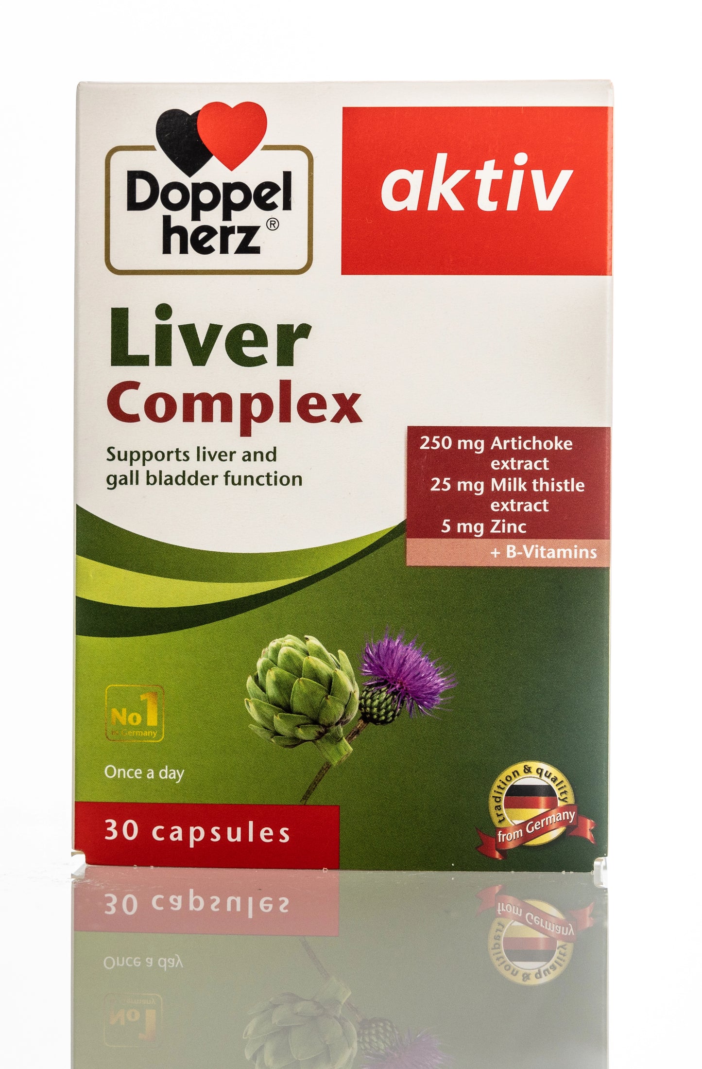 Doppelherz Aktiv Liver Complex 30 Capsules