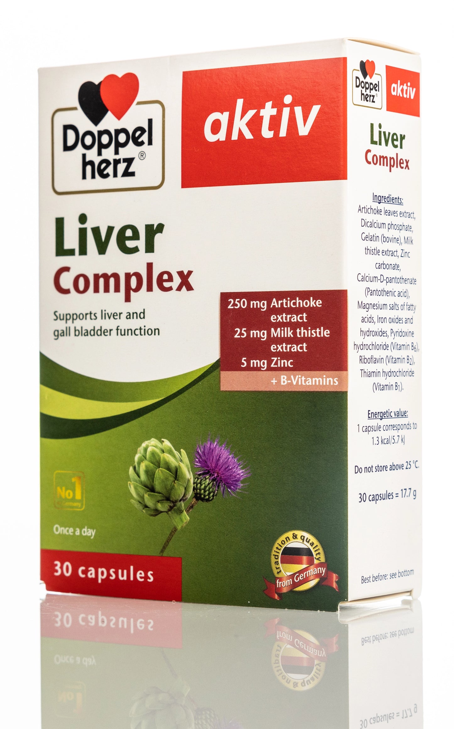Doppelherz Aktiv Liver Complex 30 Capsules