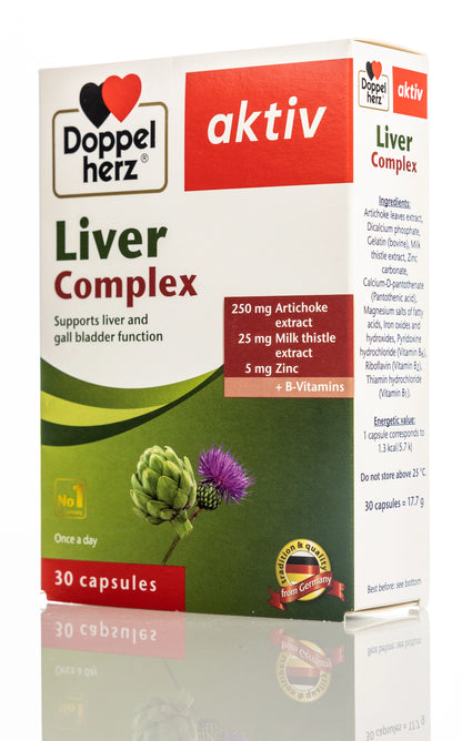 Doppelherz Aktiv Liver Complex 30 Capsules
