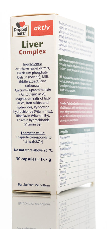 Doppelherz Aktiv Liver Complex 30 Capsules