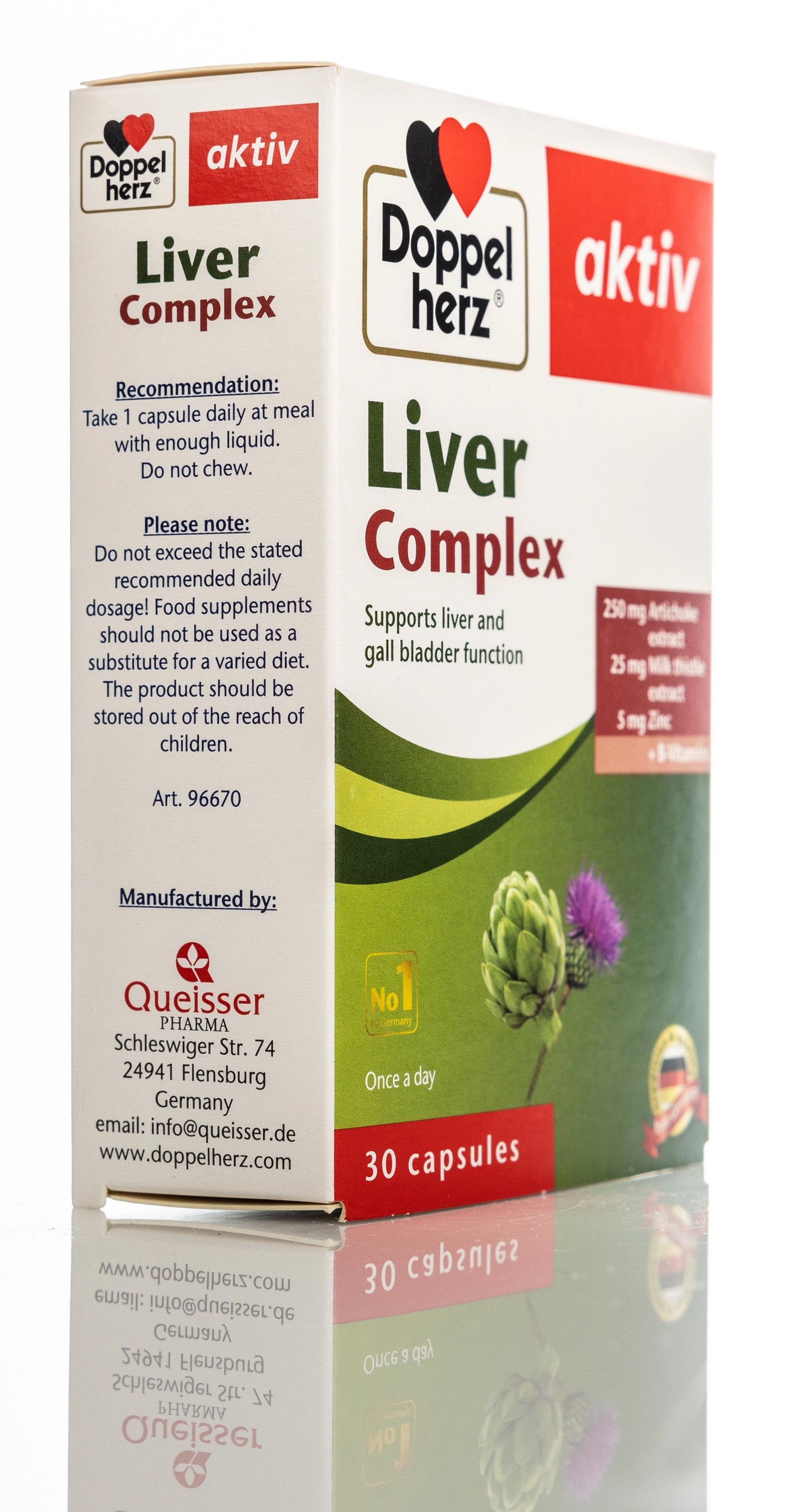 Doppelherz Aktiv Liver Complex 30 Capsules