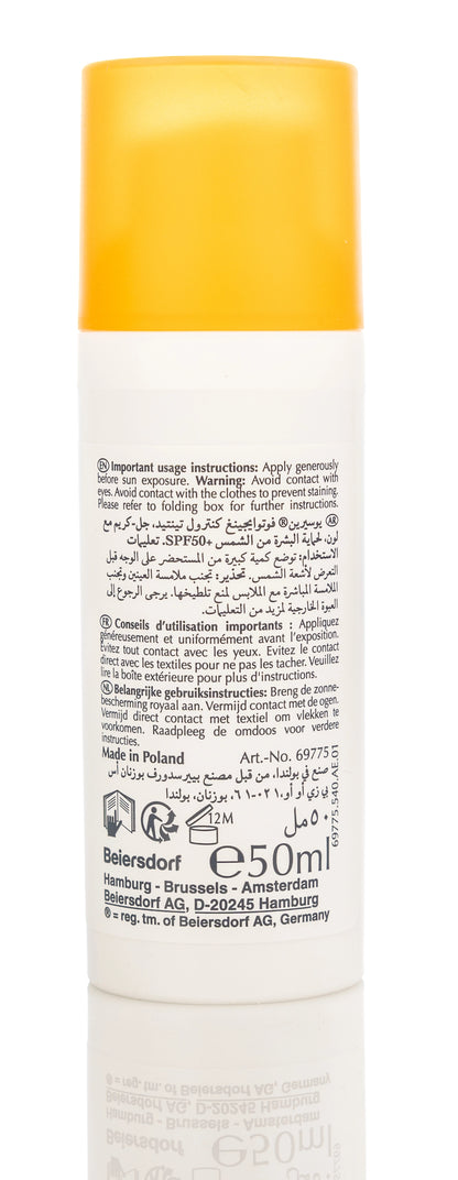 Eucerin Photoaging Control Tinted SPF 50+ Sun Gel-Cream Medium 50 Ml