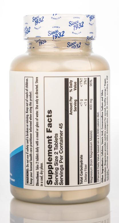 Kal Magnesium Malate 400 mg 90 Tablet