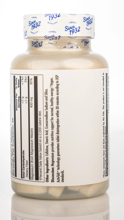 Kal Magnesium Malate 400 mg 90 Tablet