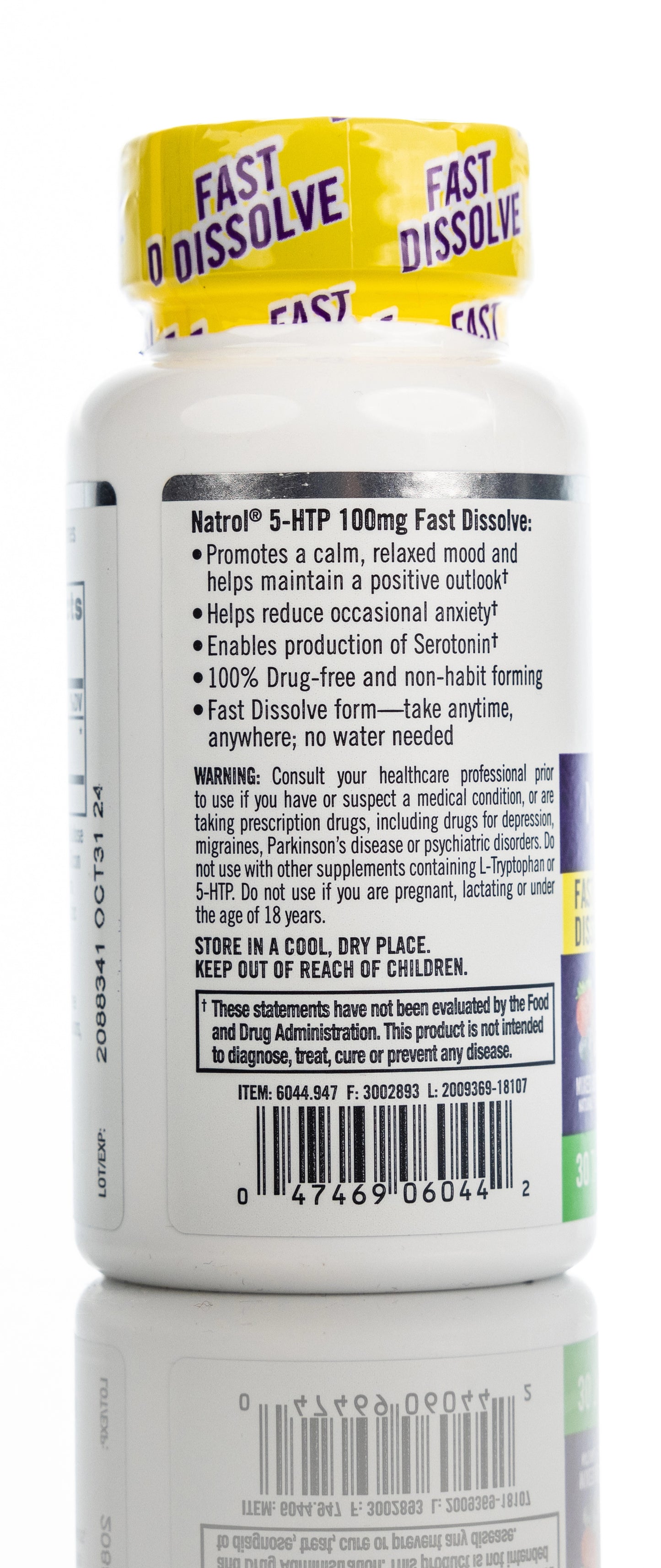Natrol 5-HTP Mood&Stress 100mg 30 Tablet