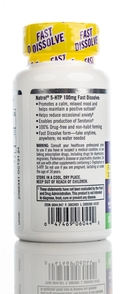 Natrol 5-HTP Mood&Stress 100mg 30 Tablet