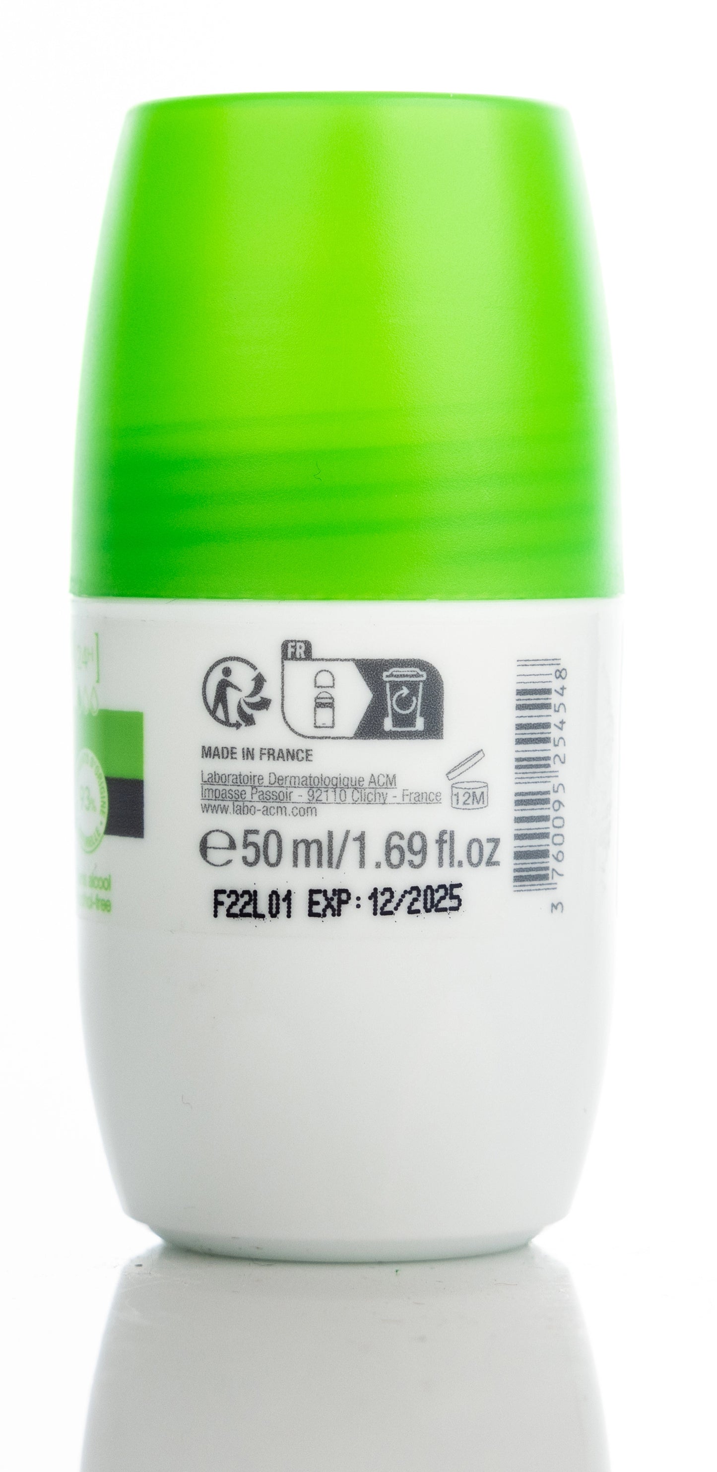 ACM Natural Deo Roll On 24H[Green] 50Ml