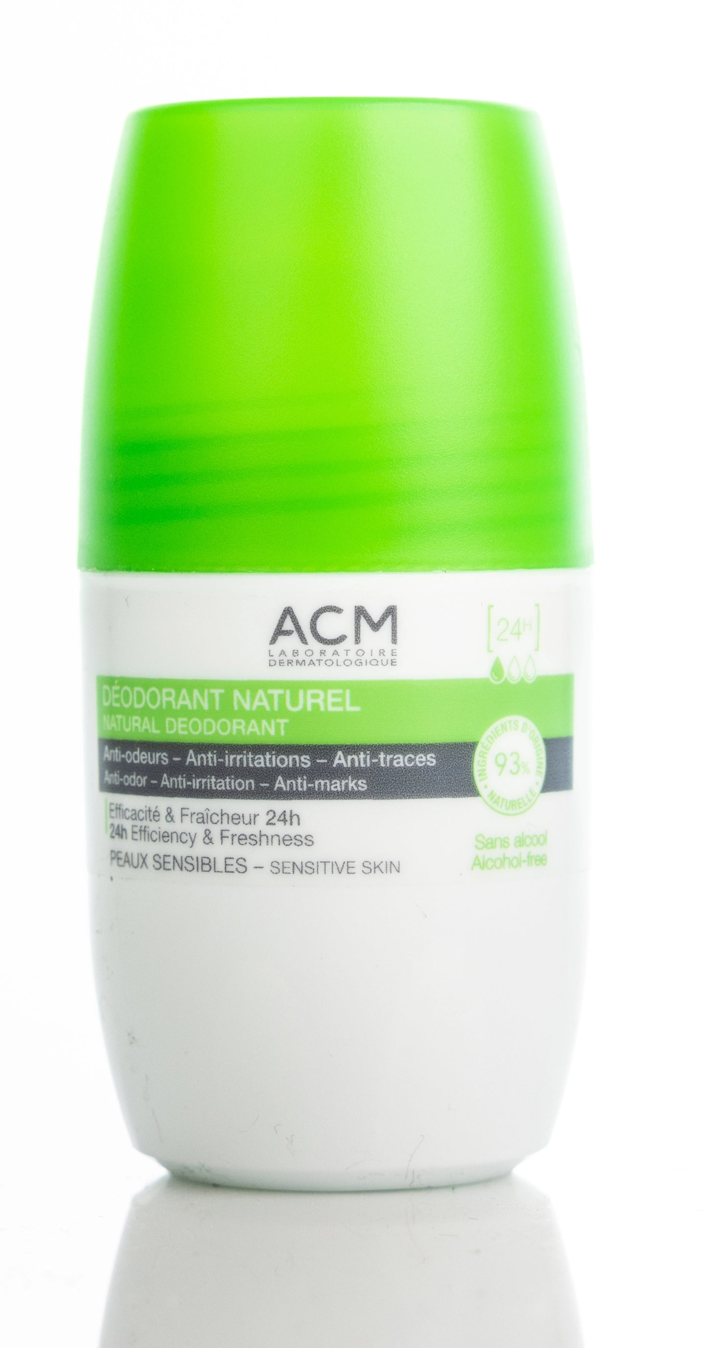 ACM Natural Deo Roll On 24H[Green] 50Ml