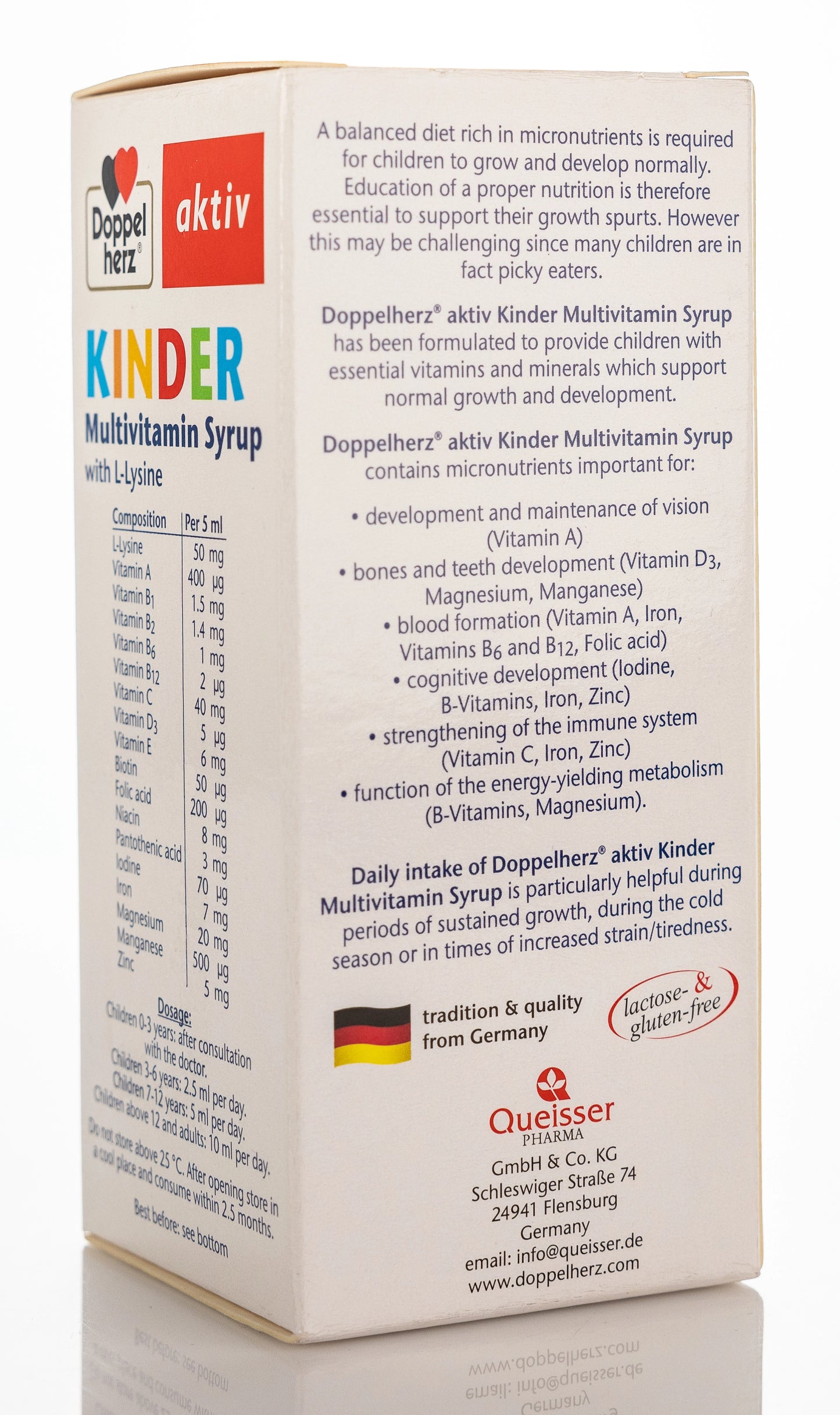 Doppelherz Aktiv Kinder multivitamin Syrup 150Ml