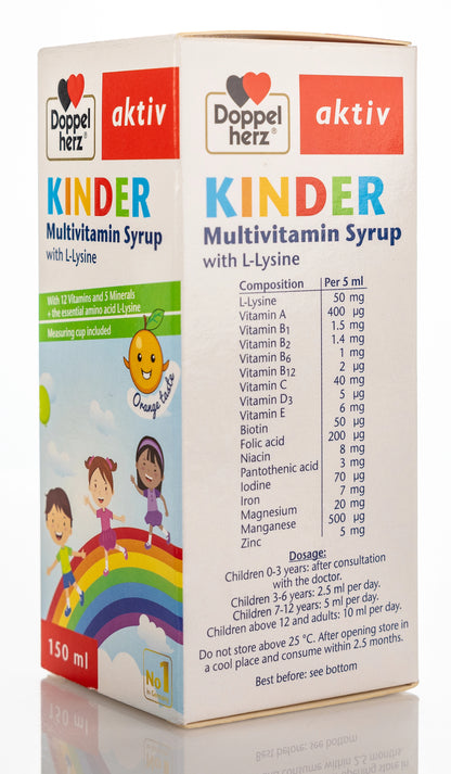 Doppelherz Aktiv Kinder multivitamin Syrup 150Ml