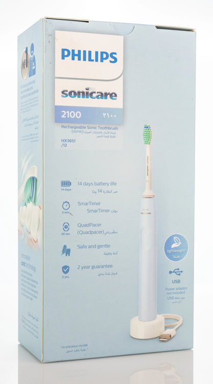 Philips Sonicare 2100 Rechargeable Toothbrush [Hx3651/12]