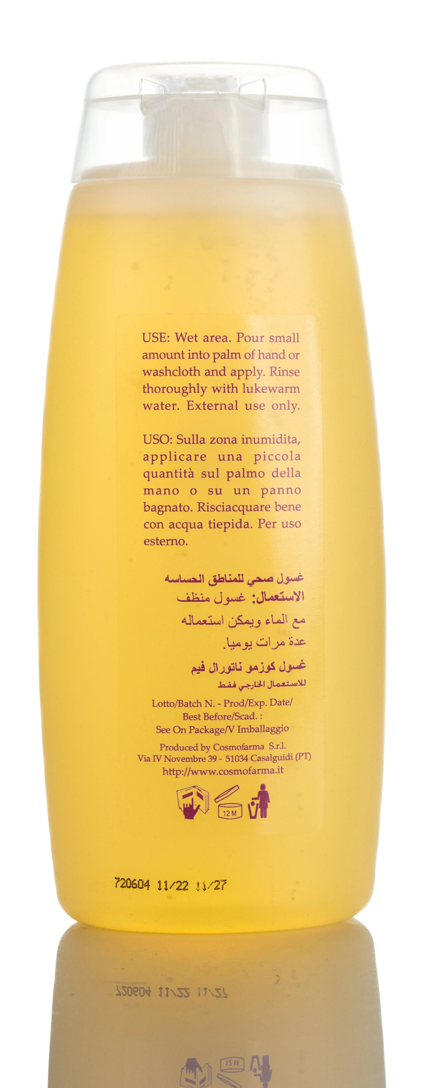 Cosmo Natural Femme Intimate Wash 250 Ml