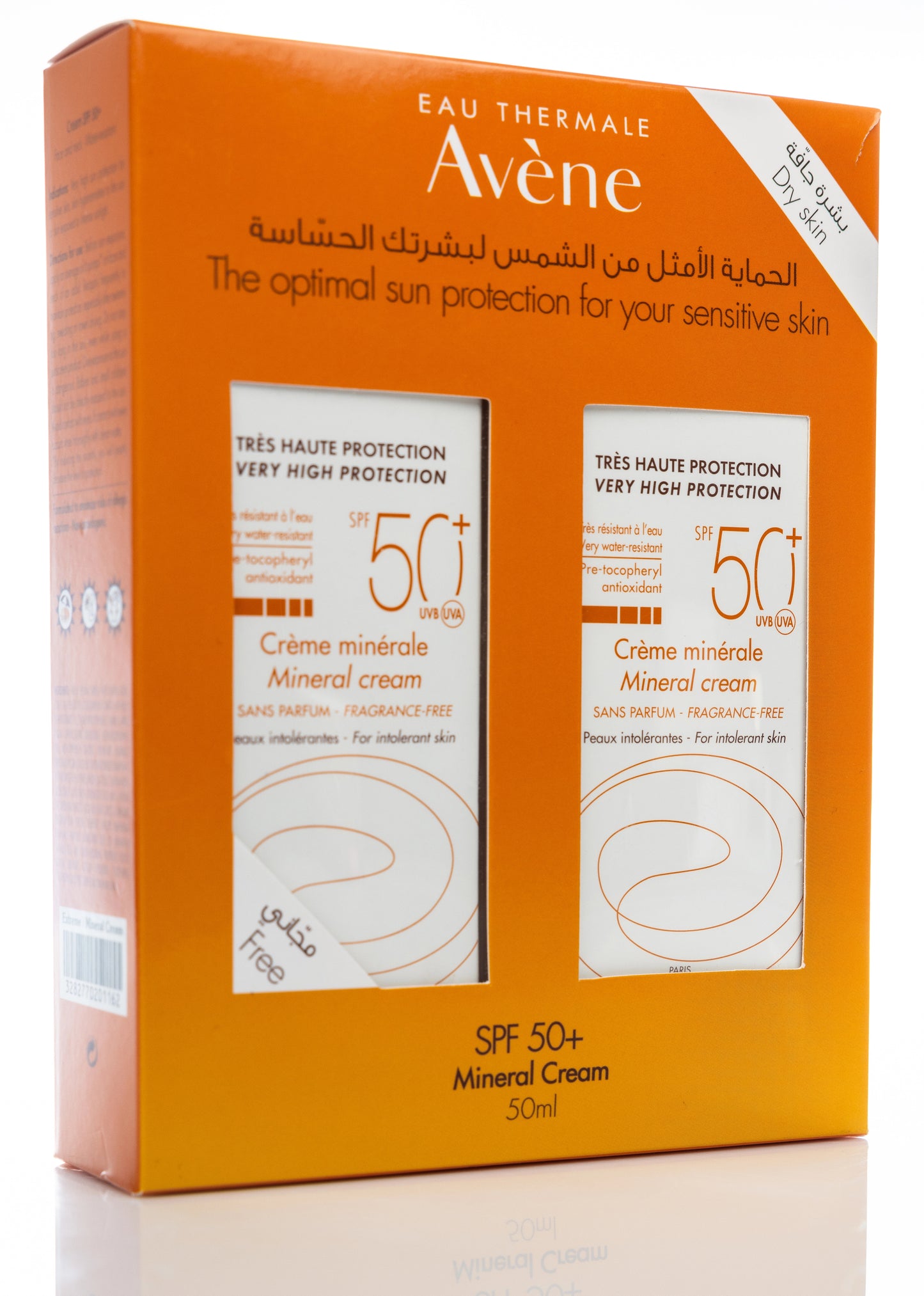 Avène SPF 50+ Very High Protection Mineral Cream 50 Ml 1+1 Offer Pack