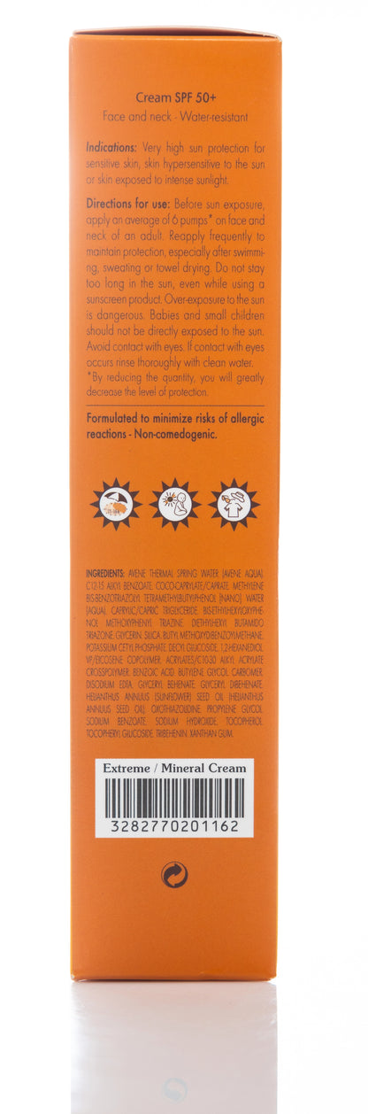 Avène SPF 50+ Very High Protection Mineral Cream 50 Ml 1+1 Offer Pack