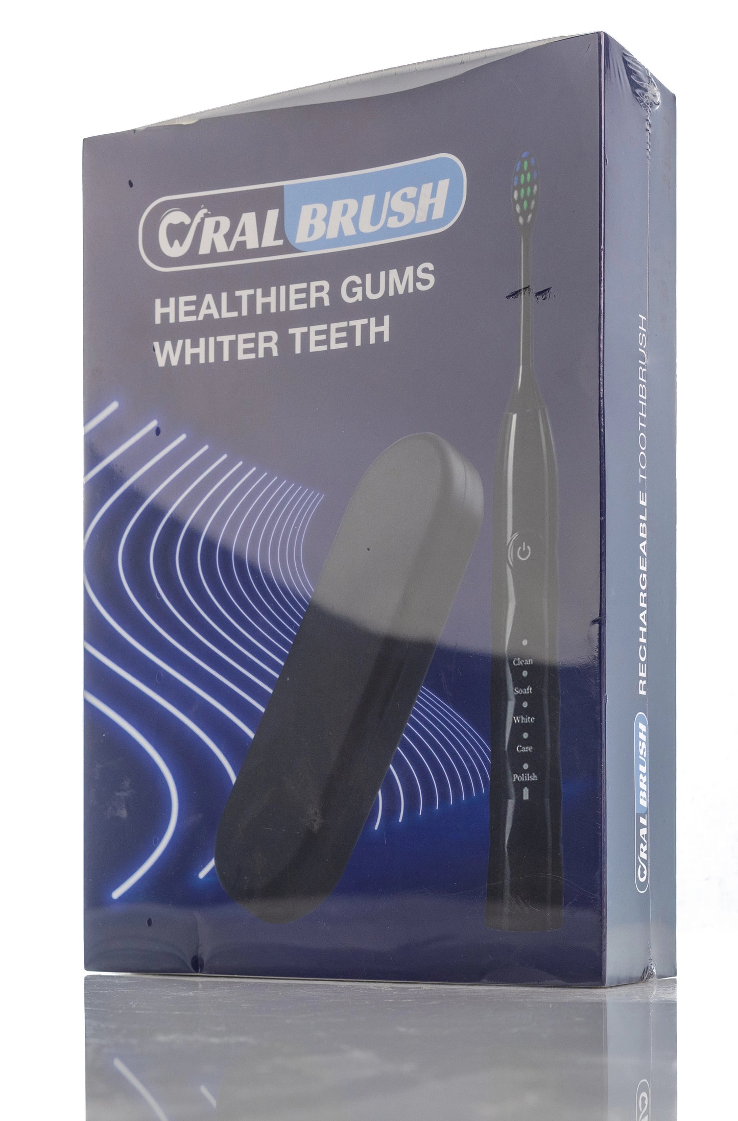 Oral Brush Whiter Teeth Electric Toothbrush-Black