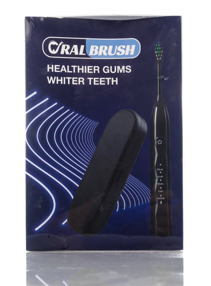 Oral Brush Whiter Teeth Electric Toothbrush-Black