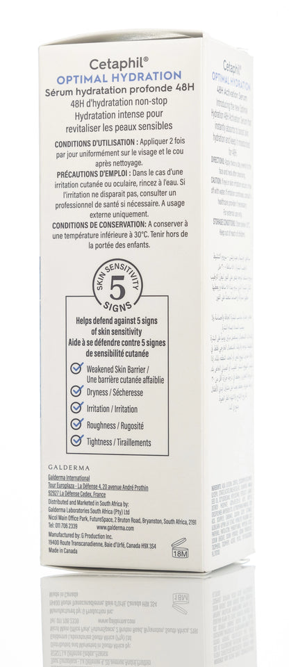 Cetaphil Optimal Hydration 48H Activation Serum 30 Ml