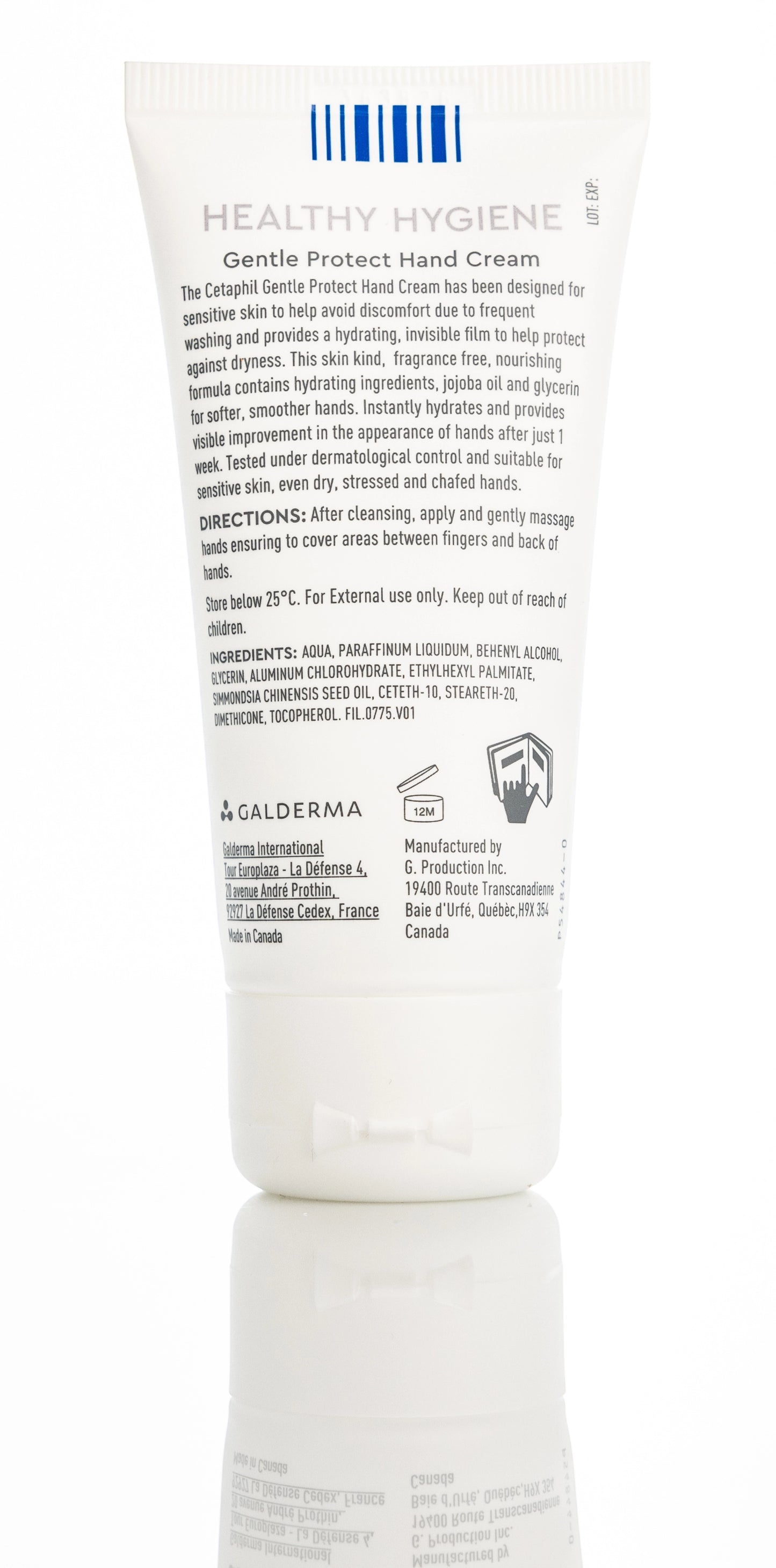 Cetaphil Healthy Hygiene Gentle Protect Hand Cream 50 Ml