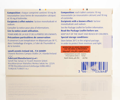 Zympass 10/10Mg 30Tablets