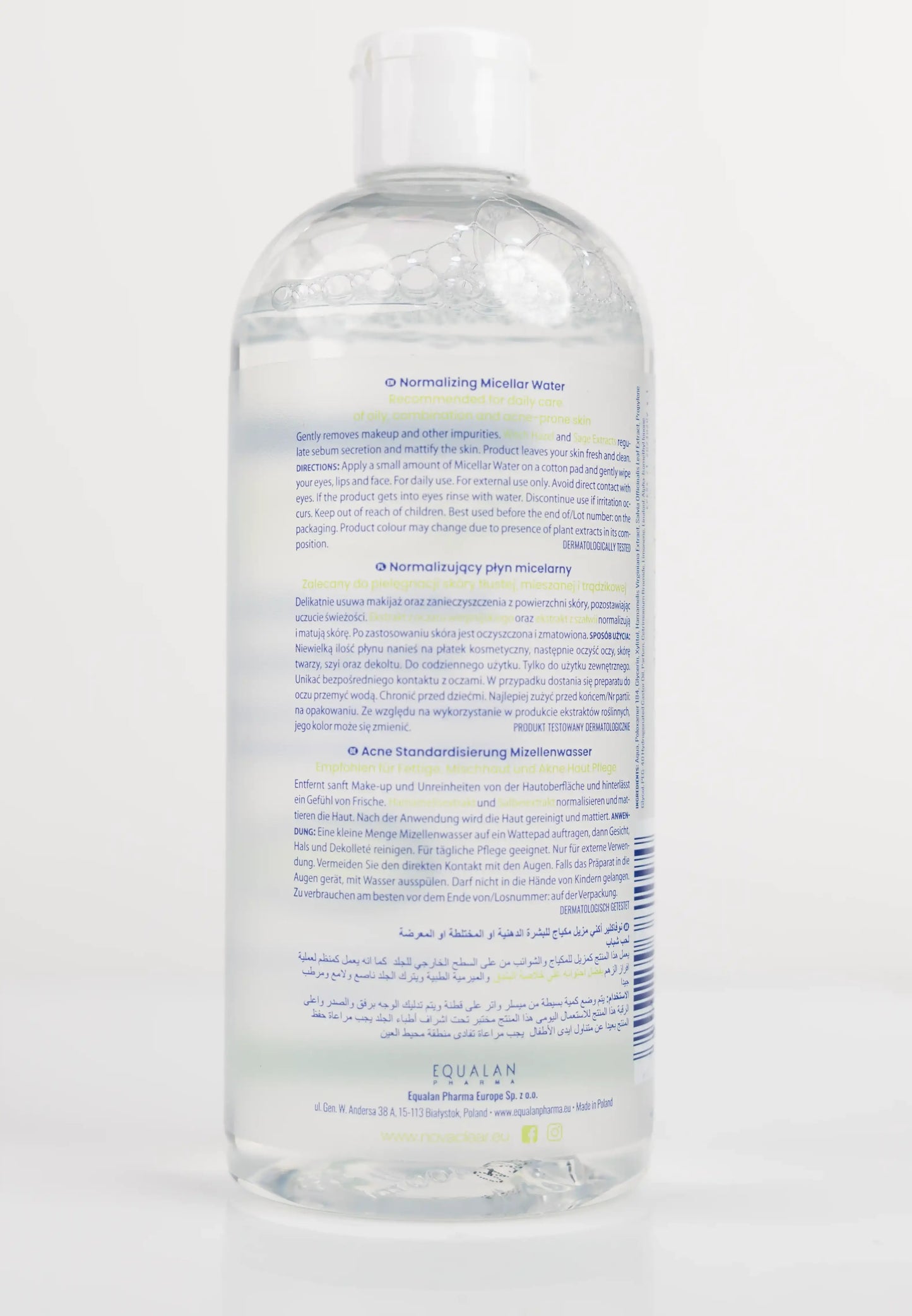 Novaclear Acne Micellar Water 400 Ml