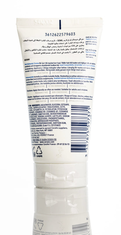 CeraVe Moisturising Cream for Dry to Very Dry Skin 50 Ml