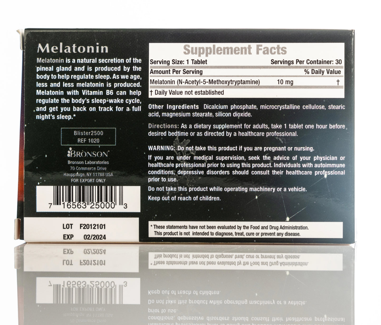 Bronson Melatonin 10mg 30 Tablets