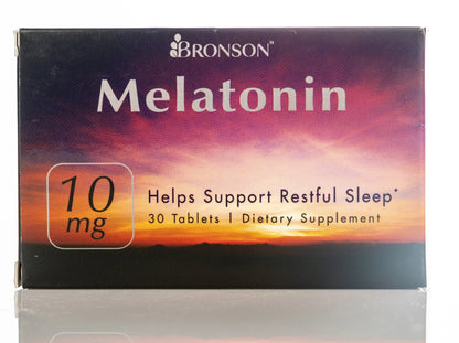 Bronson Melatonin 10mg 30 Tablets
