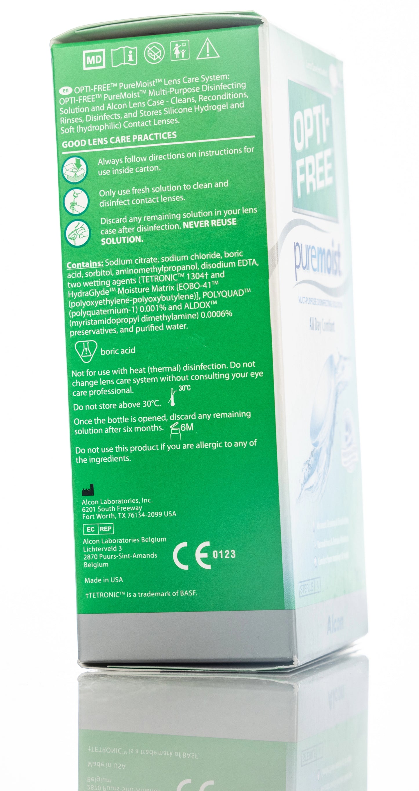 Opti Free Puremoist Solution  120Ml
