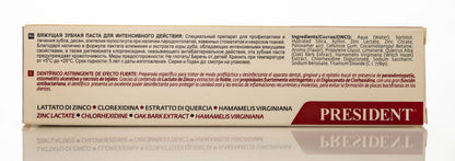 President Intense Safe Gums Active Plus ToothPaste 30ml